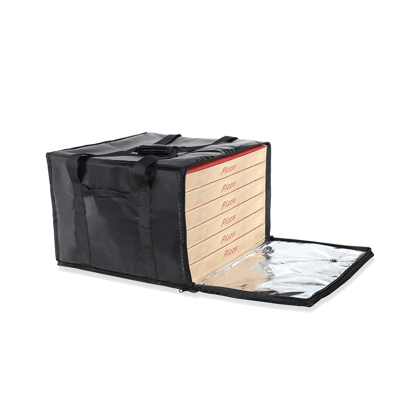 Wholesale Insulated Pizza Delivery Cooler Bags for Large Food Delivery Bag Lunch Thermal
