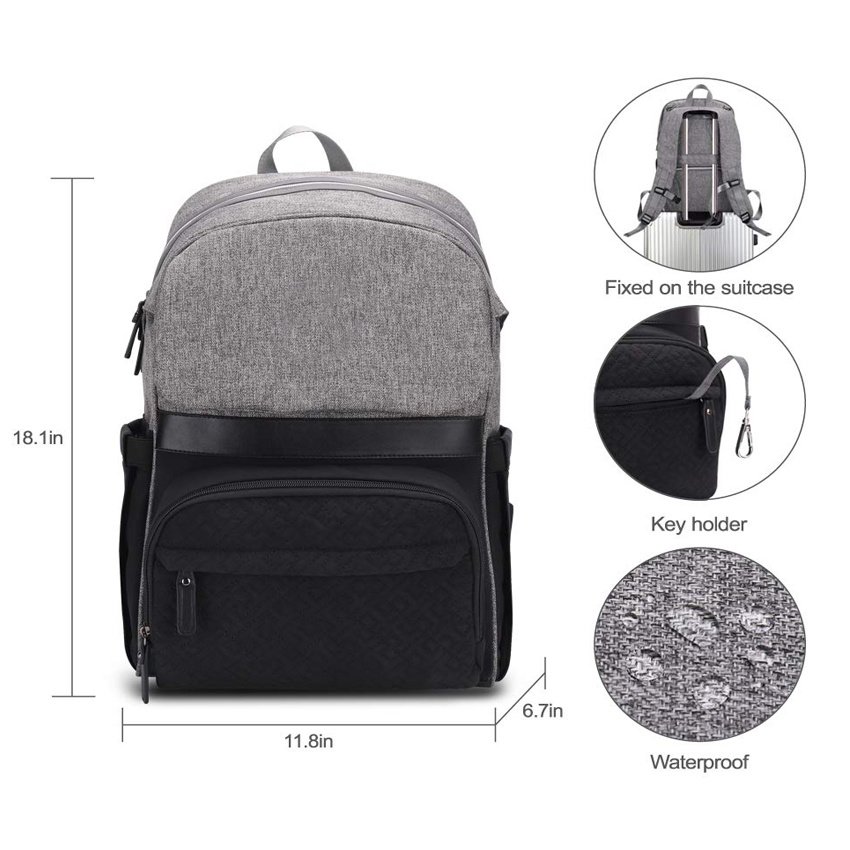 Baby Sleeping Diaper Bags Waterproof Mulitfunctional Baby Bag Backpack Mommy Travel Bag