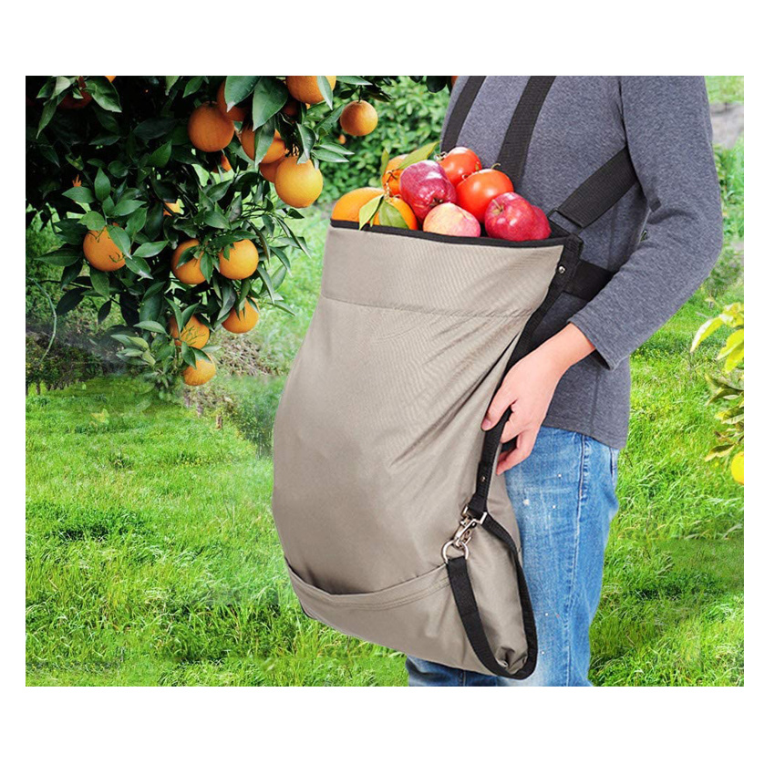 Multifunctional Picking Bag Thumb Knife Harvest Garden Apron Fruit Picking Bag