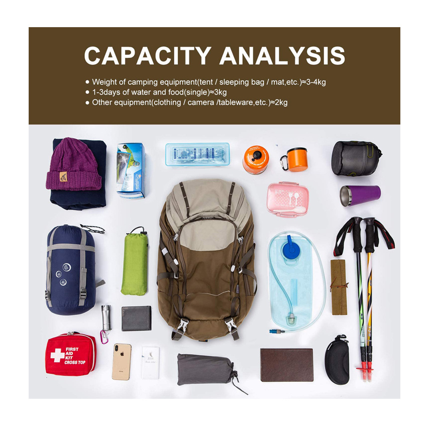 Travel Luggage Bag Durable Waterproof Backpack Outdoor Camping Mountaineering Backpack