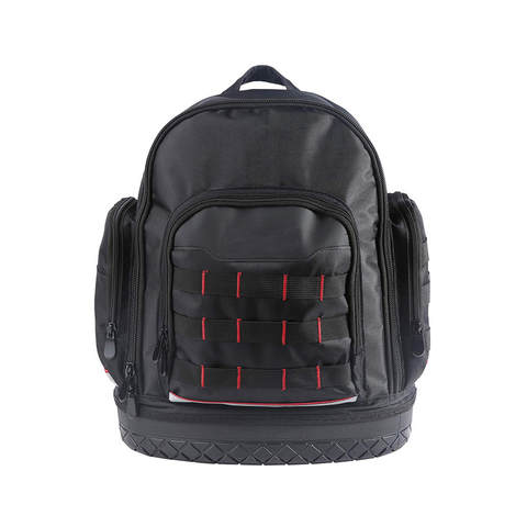 Instrument Bag Big Tool Backpack Bag with Waterproof Base Electrician Tool Bag