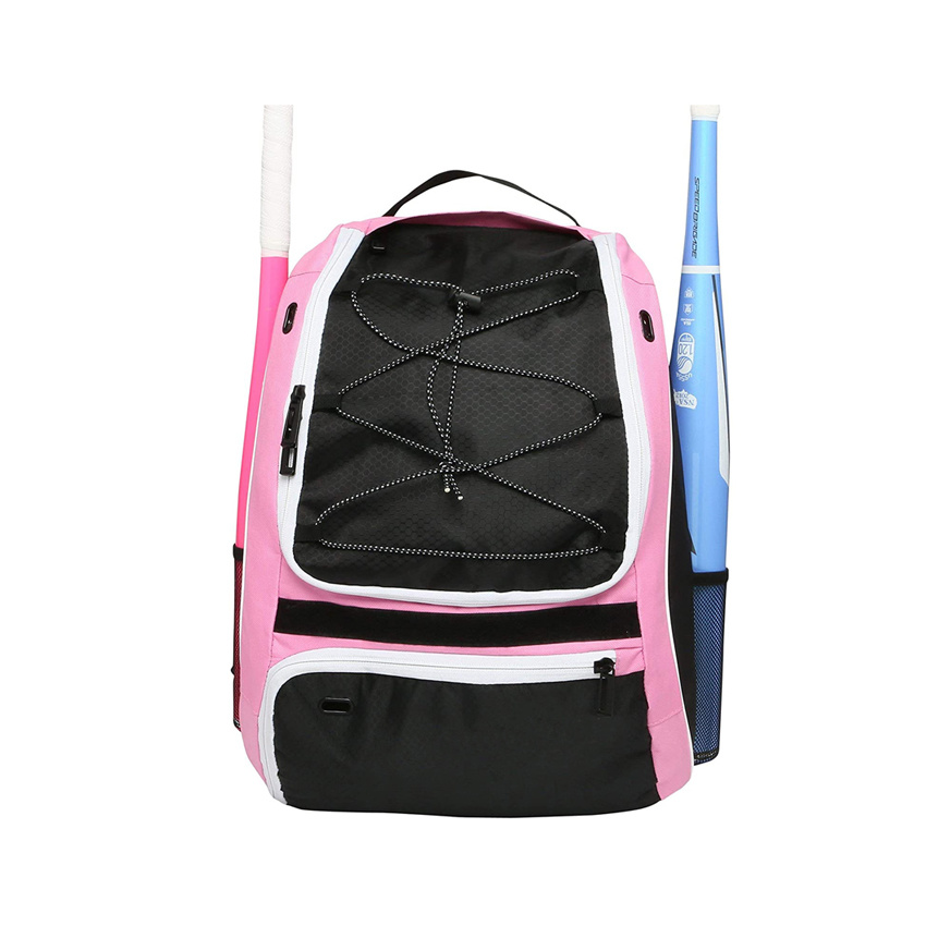 Women Bags Sports Bag Backpack Lightweight Gym Baseball Bats Backpacks Holds Two Bats