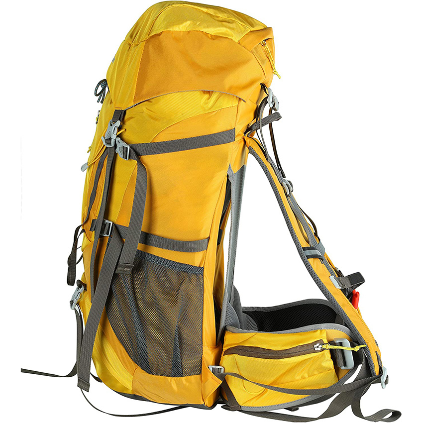 Hiking Bicycle Equipment Backpack with Rain Cover Adjustable Travel Bag Outdoor Luggage Bag