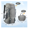 Foldable Travel Bags Large Capacity Outdoor Bag Camping Hiking Backpack