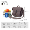 Wholesale Lightweight Student Lunch Bag Foldable Beach Picnic Bag Ice Cooler Bag