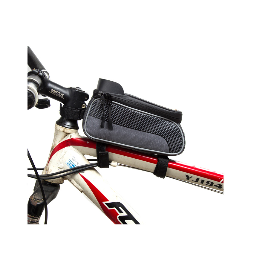 Frame Bike Bag with Waterproof Materials and Has Touch Screen Phone Case