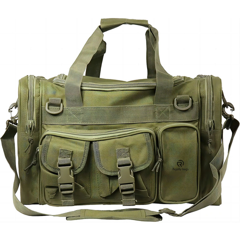 Large Fishing Tackle Duffle Tote Functional Design Fishing Rod Bag RJ21788