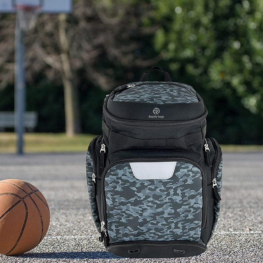 Basketball Soccer Backpack Gym Bag Volleyball Bag with Shoe and Ball Compartment Sports Bag RJ196201
