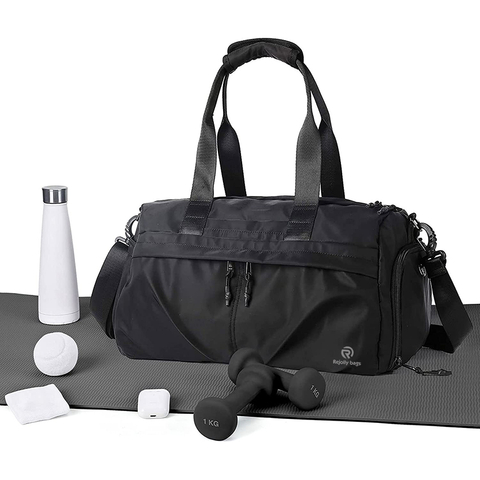 Waterproof Travel Duffel Bags Small Workout Bag Durable Sports Carry On Holdall Bag with Shoes Compartment Sports Bag RJ196186