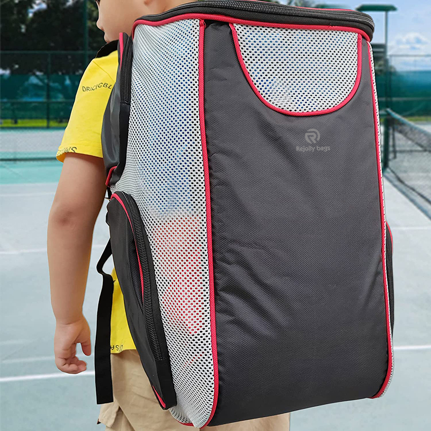 Tennis Bag Large Inner Storage, Women Men Tennis Balls and Other Accessories, Sports Equipment for Amateurs and Pros Ball Bag RJ196138