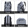 Basketball Backpack with USB Charging Port, Durable Men's Laptop Backpack for Outdoor with Ball Compartment Ball Bag RJ196101