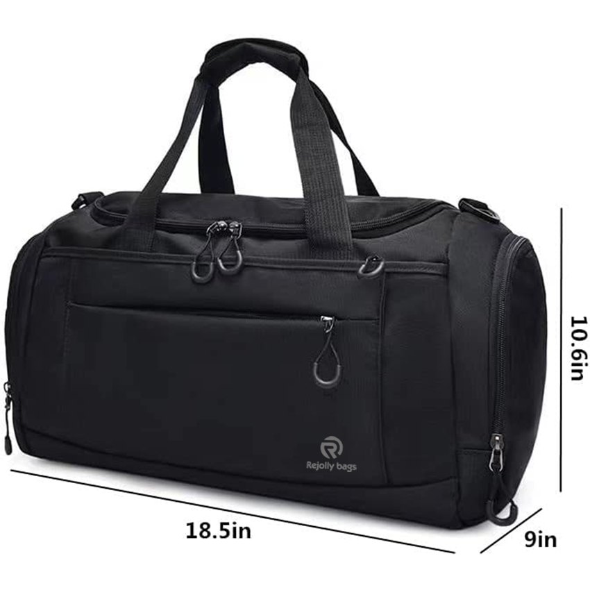 Waterproof And Wear-Resistant Large-Capacity Duffel Bag, Unisex Sports Gym Bag Suitable For Camping Fitness Travel Duffel Bags RJ204213