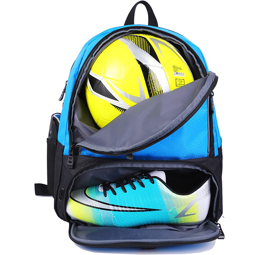 Youth Soccer Backpack & Bags for Basketball, Volleyball & Football with Ball Compartment All Sports Bag Gym Ball Bag RJ19692