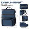 Large Insulated Food Delivery Bag Ice Cooler Bag Cool Box Leisure Picnic Bag