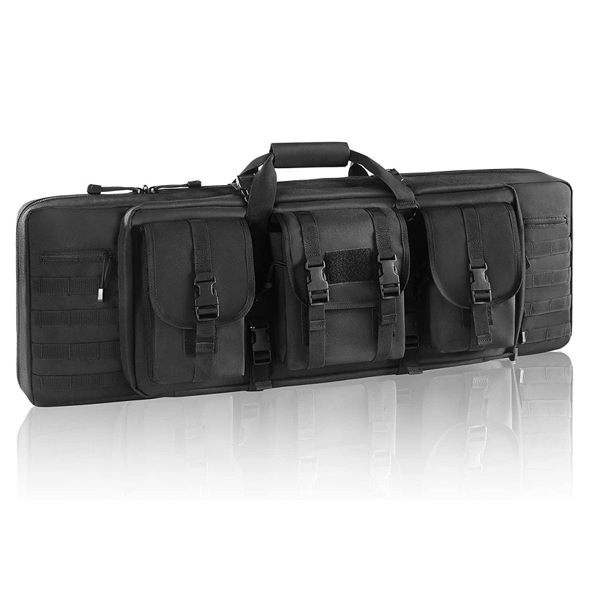 Classical Tactical Double Long Gun Case Bag for Hunting Shooting Range