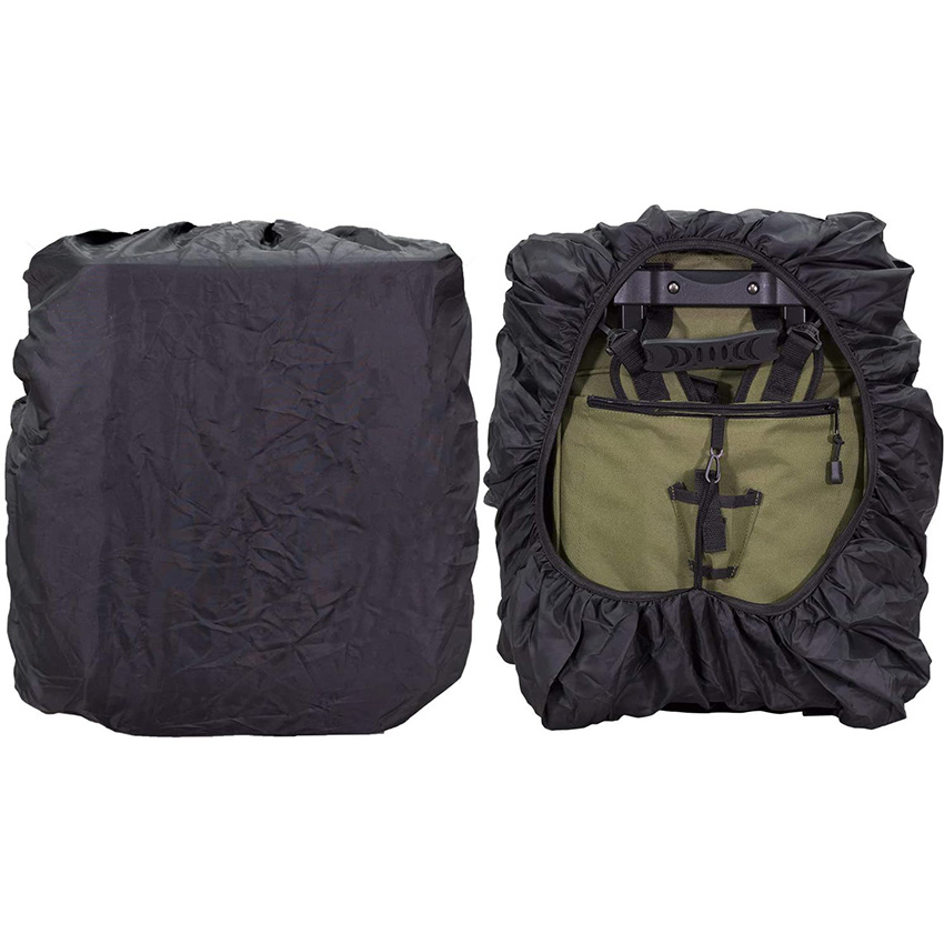 Rejolly Outdoors Rolling Tackle Box with Wheels - Waterproof Storage 4 Rod Holders Fish Tackle Bag