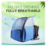 Foldable China Wholesale Pet Backpack Durable Pet Carrier Bags for Travel Hiking Walking