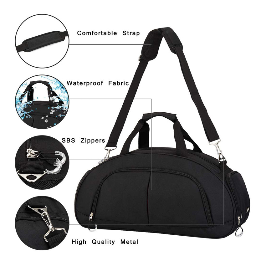 Lightweight Duffel Bag Durable Travel Luggage Bag Sports Gym Bag for Woman and Men