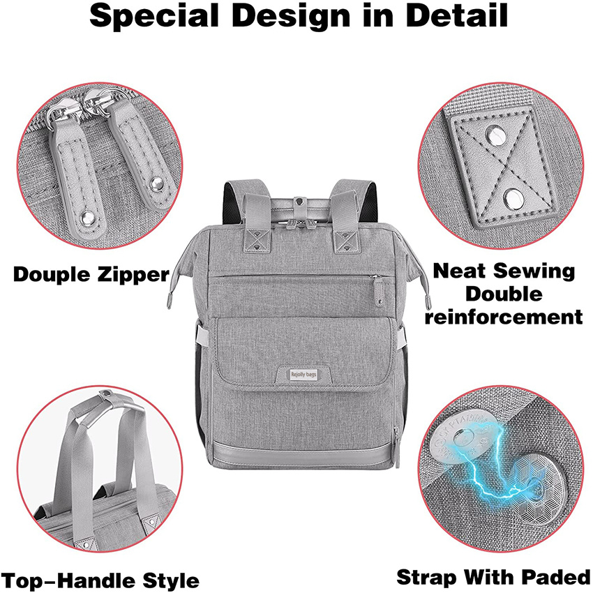 Computer Backpack Doctor Teacher Work Purse Bookbag College School Water Resistant Travel Casual Shoulder Bag Laptop Bag