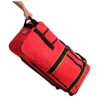 Rolling Fire Fighter Travel Bag Oversize Wheeled Fireman Equipment Bag Rescue Roller Bag