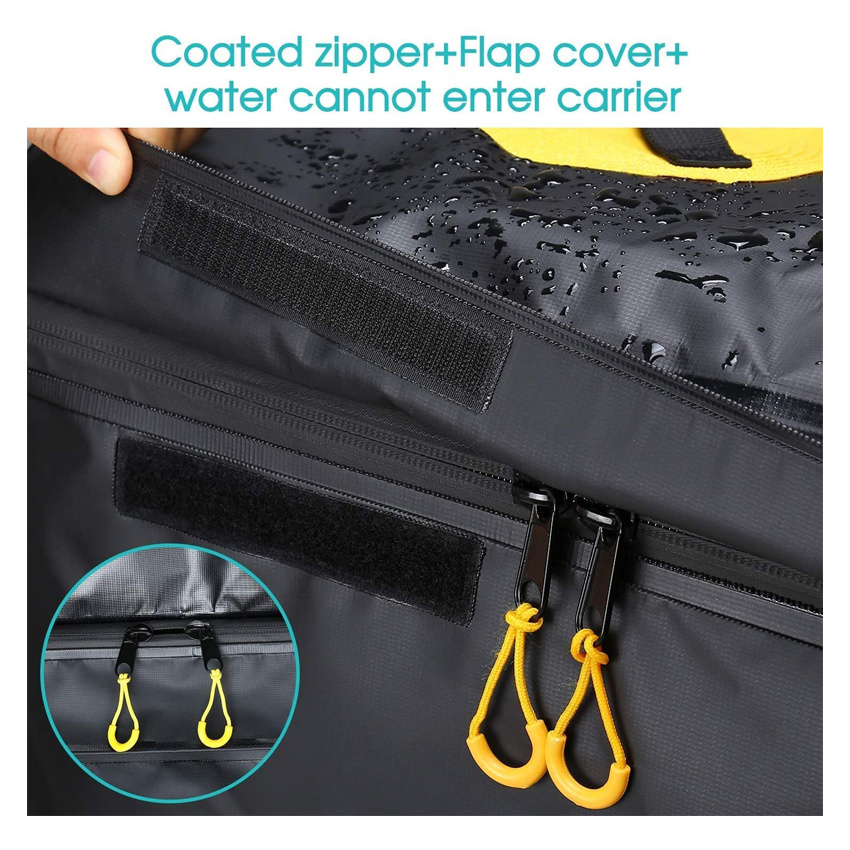 Cargo Carrier Bag Hitch Bag Include Reinforced Straps Fits Car Truck SUV Vans with Basket Hitch Mount