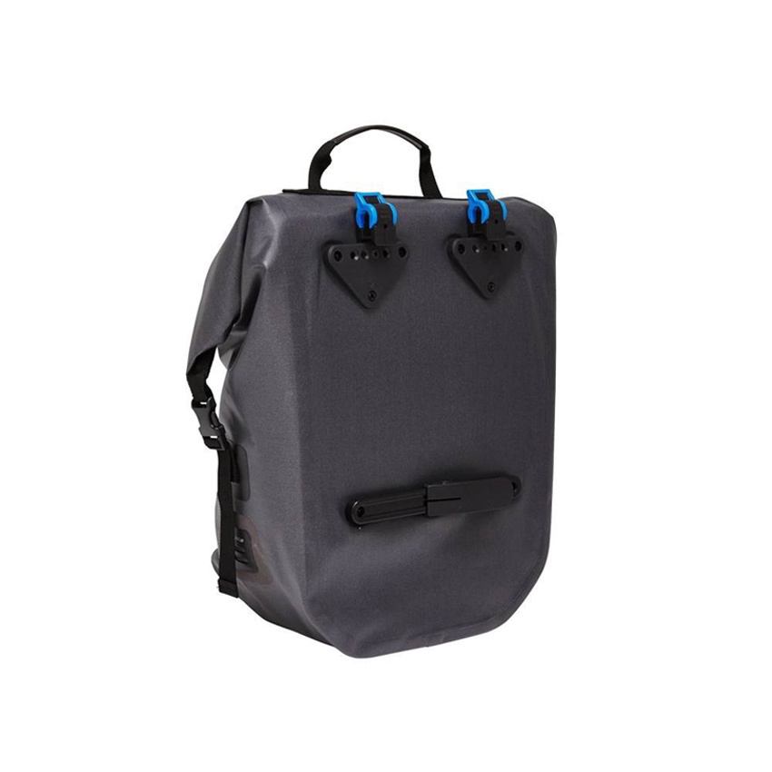 Waterproof Bicycle Bag with Fixed Hook Bike Pannier for Cycling City Commuting or Work