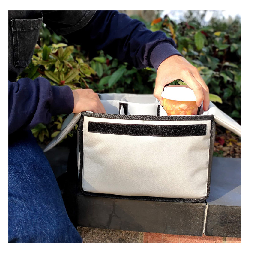 Insulated Drink Carrier Lunch Bag Picnic Basket Ice Cooler Bag Beach Bag