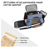 Pet Outdoor Carry Backpack Portable Puppy Travel Tote Bag Collapsible Pet Cage