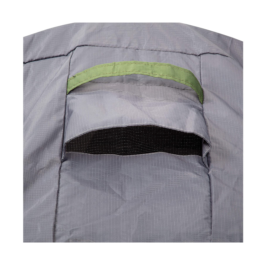 Premium Lightweight Grill Cover Grey Family Outdoor Picnic Barbecue Rack Cover