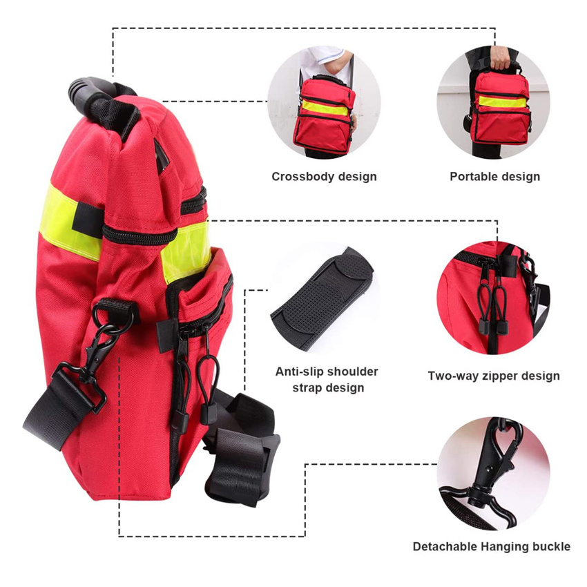 Medicine Empty Bag Nylon Outdoor Emergency Case Household Survival Supplies First Aid Bag