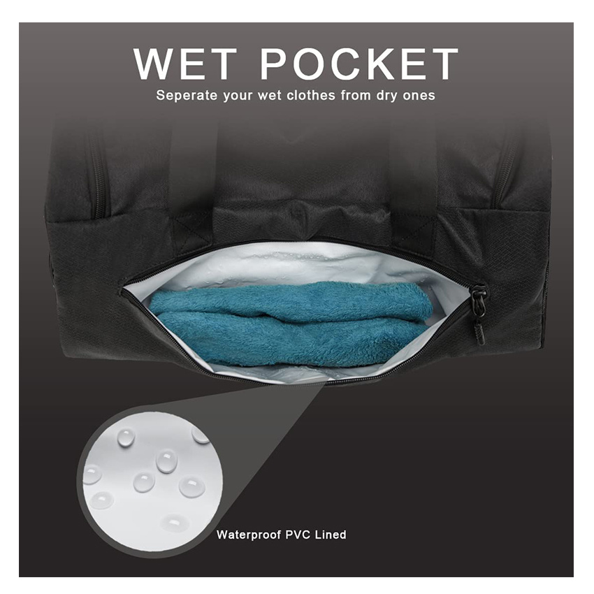 Multifunctional Overnight Weekender Bag Fitness Workout Sports Duffle Luggage Bag