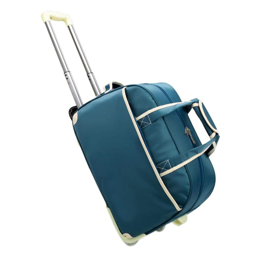 Lightweight Overnight Carry Bag Roller Travel Duffel Wheely Bag Hand Luggage