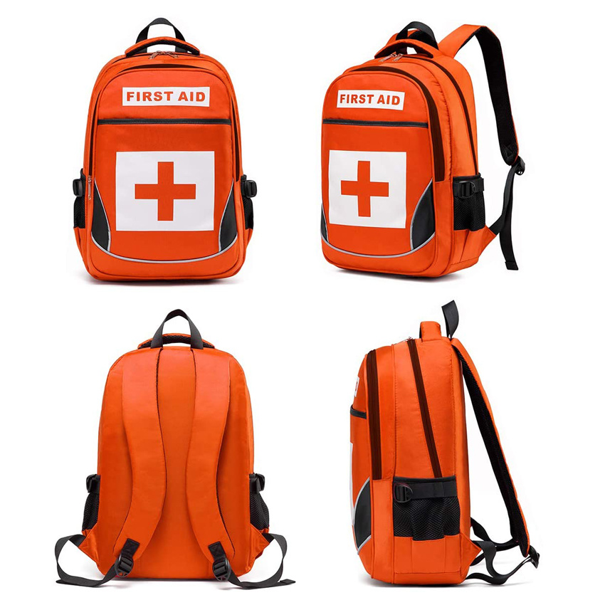 High Quality Durable Medical Backpacks Trauma Relief Backpack First Aid Kits