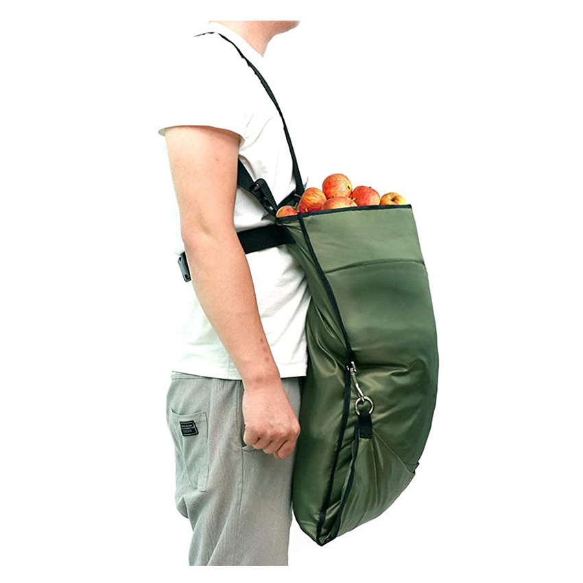 Outdoor Fruit Picking Apron Harvest Bag Garden Fruit Collecting Storage Bag Vegetable Picking Container