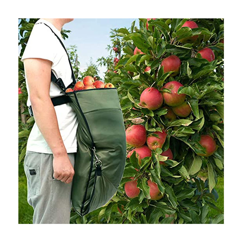 Outdoor Fruit Picking Apron Harvest Bag Garden Fruit Collecting Storage Bag Vegetable Picking Container