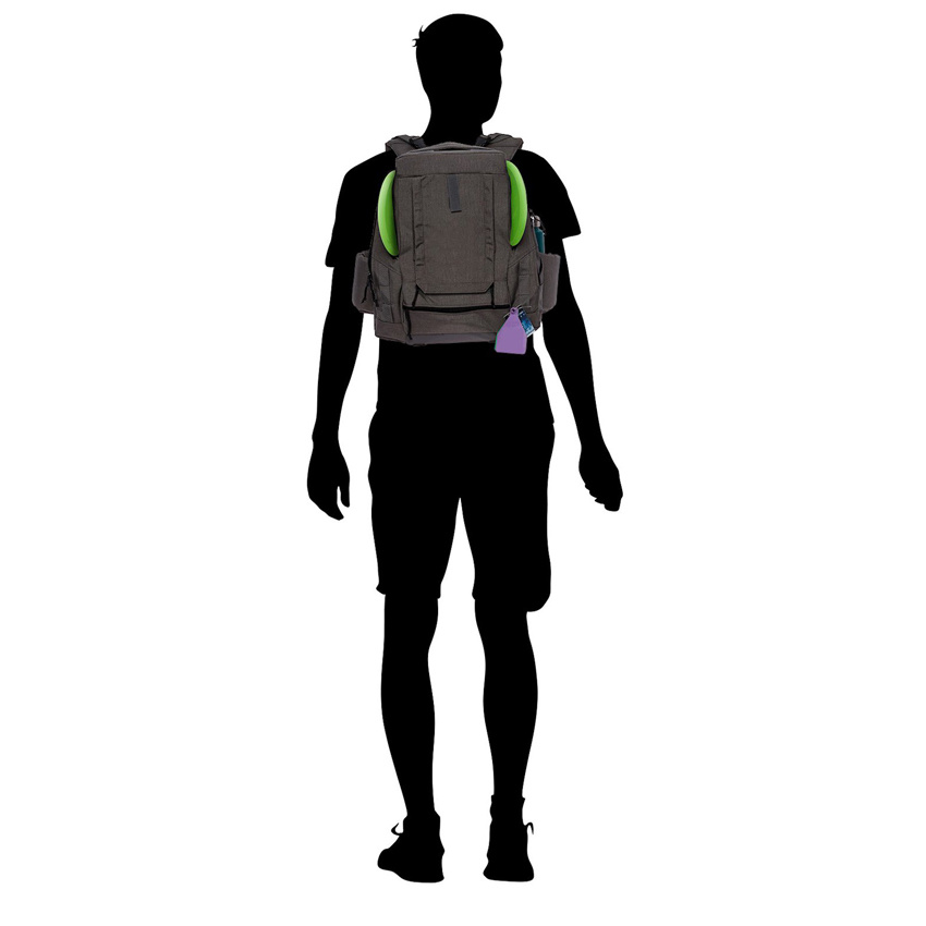 Popular Disc Golf Backpack Durable Sports Carry Bag Athlete Competition Frisbee Bag