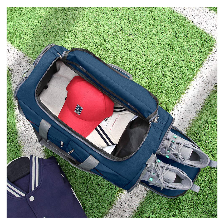 Durable Premium Spacious Sports Gym Bag Carry on Luggage Holiday Duffel Bag
