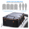 Waterproof Rooftop Cargo Carrier Heavy Duty Roof Top Luggage Storage Bag Perfect for Car Truck SUV