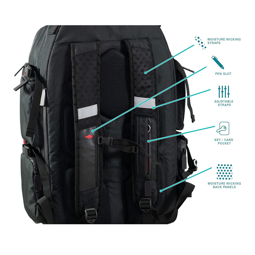 Ultimate Game Backpack Expandable Multi-Functional Backpack Carry-on Compliant Travel Bag