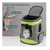 Puppies Carrier Bag Dog Cat Shoulder Backpack Collapsible Fashion Dog Bag
