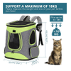 Puppies Carrier Bag Dog Cat Shoulder Backpack Collapsible Fashion Dog Bag