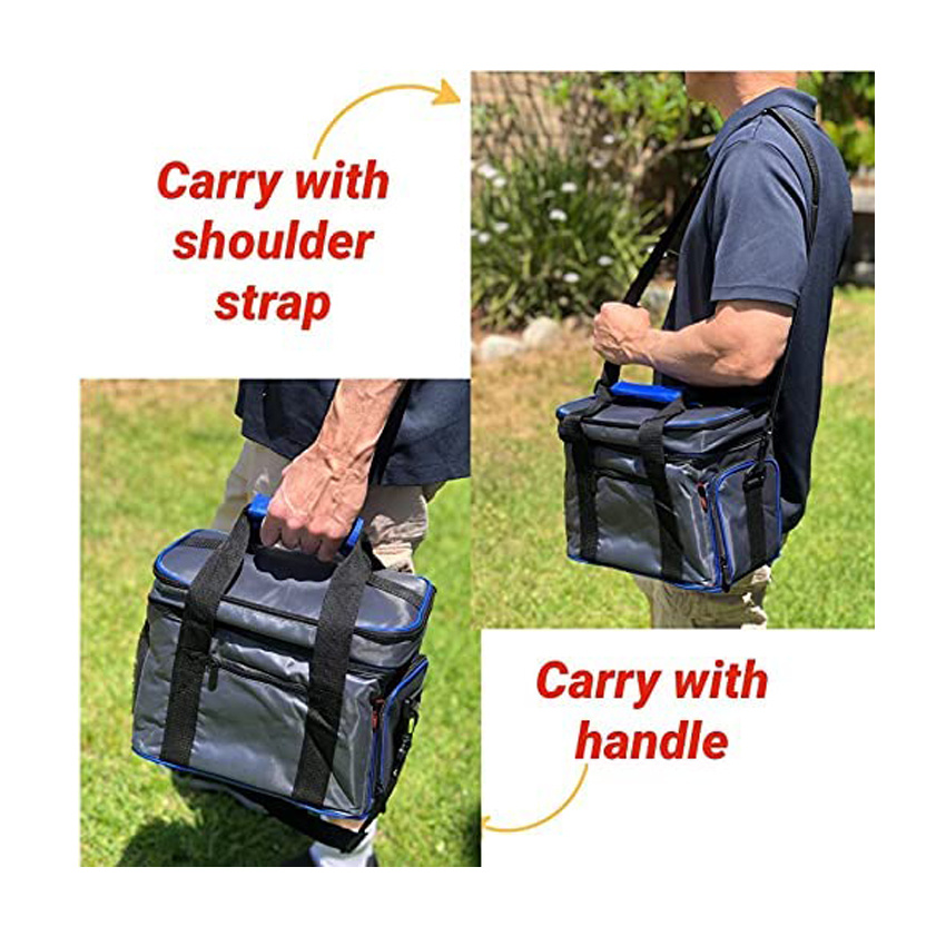 Multi-Functional Outdoor Portable Meal Bag Insulated Cooler Lunch Bag