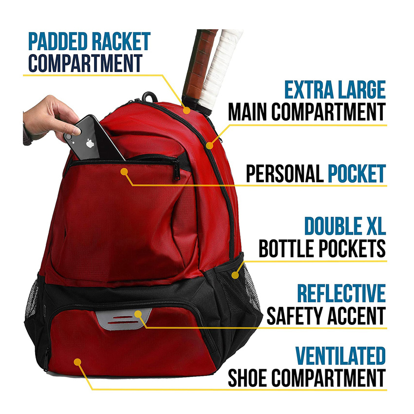 Foldable Travel Bags Tennis Bag Portable Gym Bag Luggage Bags Hiking Backpack