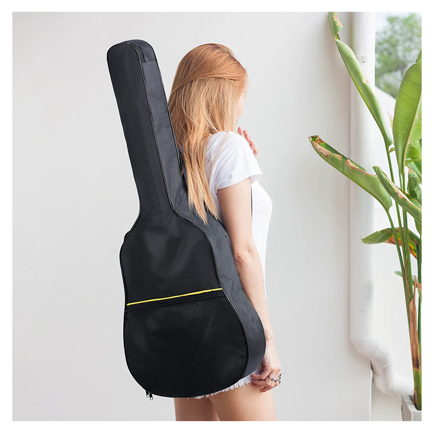 Leisure Shockproof Acoustic Instrument Guitar Packaging Bag Dust Cover Soft Guitar Backpack Case Storage Gig Bag