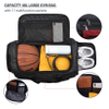 Versatile Usage Large Black Sports Bags Travel Duffel Bag with Shoes Compartment Weekend Bag