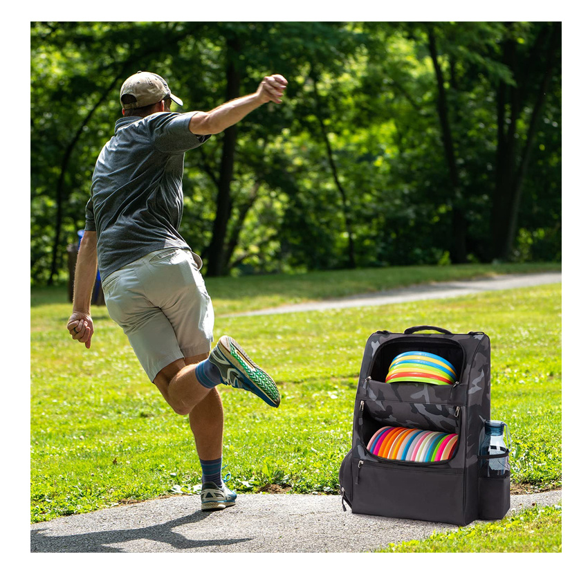 Stylish Golf Bag Functional Frisbee Bag Foldable Disc Golf Bag