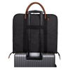 Multi-Purposes Garment Bag for Business Travel Canvas Leather Men Suit Cover