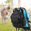 Large Storage with Portable Changing Pad Travel Water Resistant Baby Diaper Backpack for Men Women with Insulated Pockets Diaper Bag Backpack