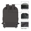 Large Storage Multifunction Travel Wheeled Rolling Backpack Luggage Books Laptop Bag