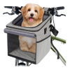 Dog Bike Bag Collapsible Dog Bike Carrier 15 Lbs Soft-Sided Dog Basket for Bike